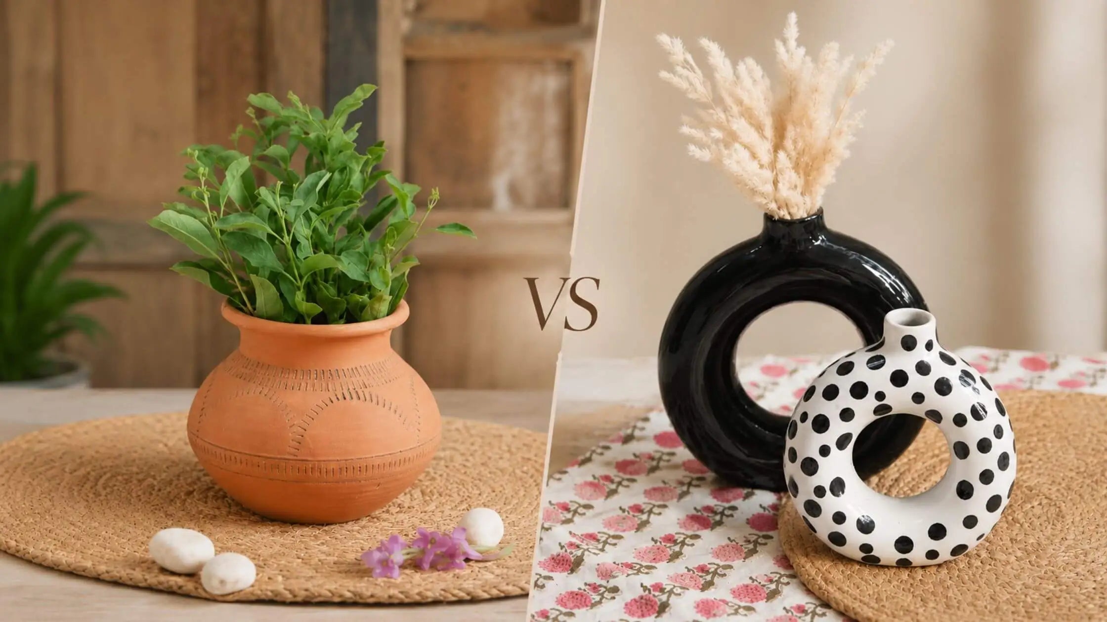 Terracotta Planters vs Ceramic Pots