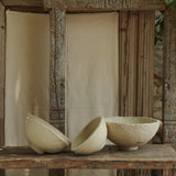 Ekaurr Set of 3 paper mache bowls