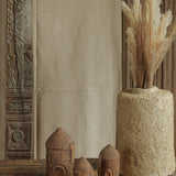 Ekaurr Set of 3 wooden hut décor