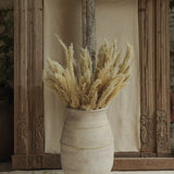 Ekaurr Terracotta gigantic urn in stone finish large