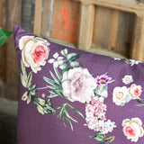 Ekaurr Garden glow cushion cover in purple