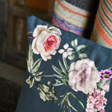 Ekaurr Garden glow cushion cover in teal