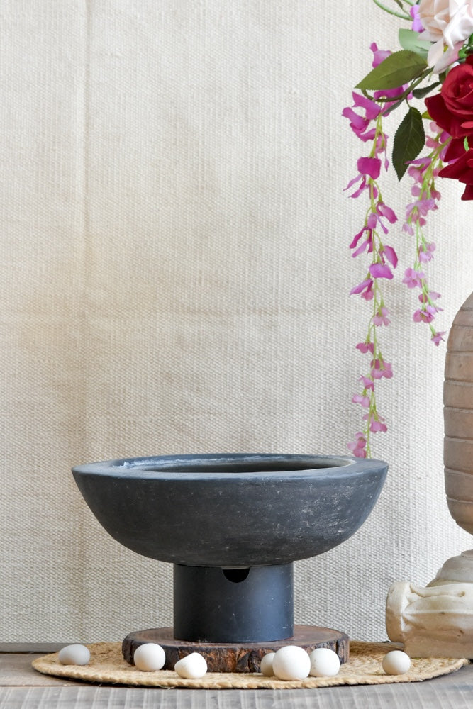 Ekaurr Calm Elevation Bowl, handcrafted artisan piece, one-of-a-kind decorative home accent by Ekaurr