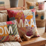 Ekaurr Vintage Kantha Patchwork Personalized Cushion