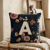 Ekaurr Midnight Bloom Personalized Cushion