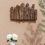 Ekaurr United Friends Reclaimed Wood Wall Decor