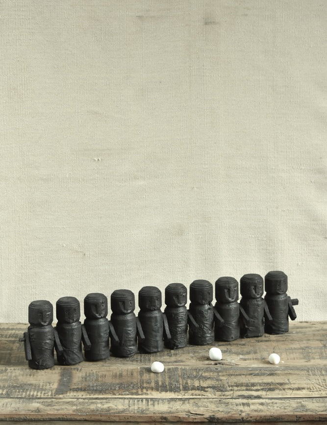 Ekaurr Tribal-Inspired Wooden Dolls