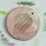 Ekaurr Block-Printed Terracotta Risers