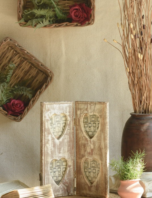 Unique handcrafted and upcycled home decor designed to add warmth and character to modern spaces - Valentines Day special 