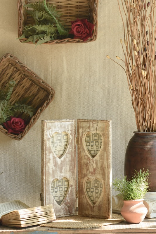 Unique handcrafted and upcycled home decor designed to add warmth and character to modern spaces - Valentines Day special 