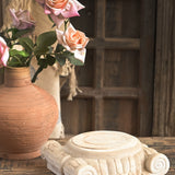Ekaurr Hand Carved Marble Riser