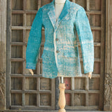 Ekaurr The Tidal Aqua Blazer
