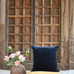 Handcrafted cushions and pillow covers with calming tones, designed to add comfort, elegance, and warmth to modern living spaces.