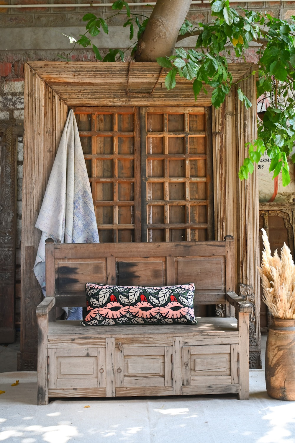 Handcrafted cushions and pillow covers with bold patterns and prints, designed to add comfort, elegance, and warmth to modern living spaces.