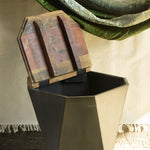 Handcrafted, Upcycled, Raw and rustic coffee table for modern spaces. 