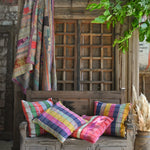 Handcrafted cushions and pillow covers with calming tones, designed to add comfort, elegance, and warmth to modern living spaces.