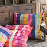 Handcrafted cushions and pillow covers with calming tones, designed to add comfort, elegance, and warmth to modern living spaces.