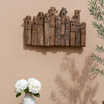 Unique handcrafted and reclaimed wall decor designed to add warmth and character to modern spaces. 