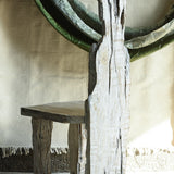 Handcrafted, Upcycled, Raw and rustic wooden chair for modern spaces. 