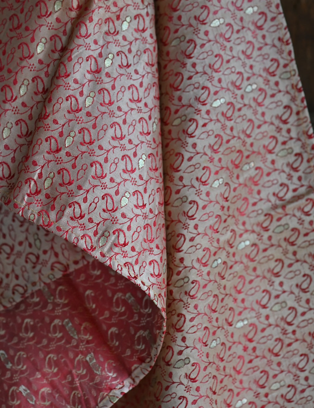 Ekaurr Chandni Scarf handcrafted lightweight fabric scarf in moonlight-inspired soft silver or white tones, artisan Indian textile accessory for everyday styling and gifting