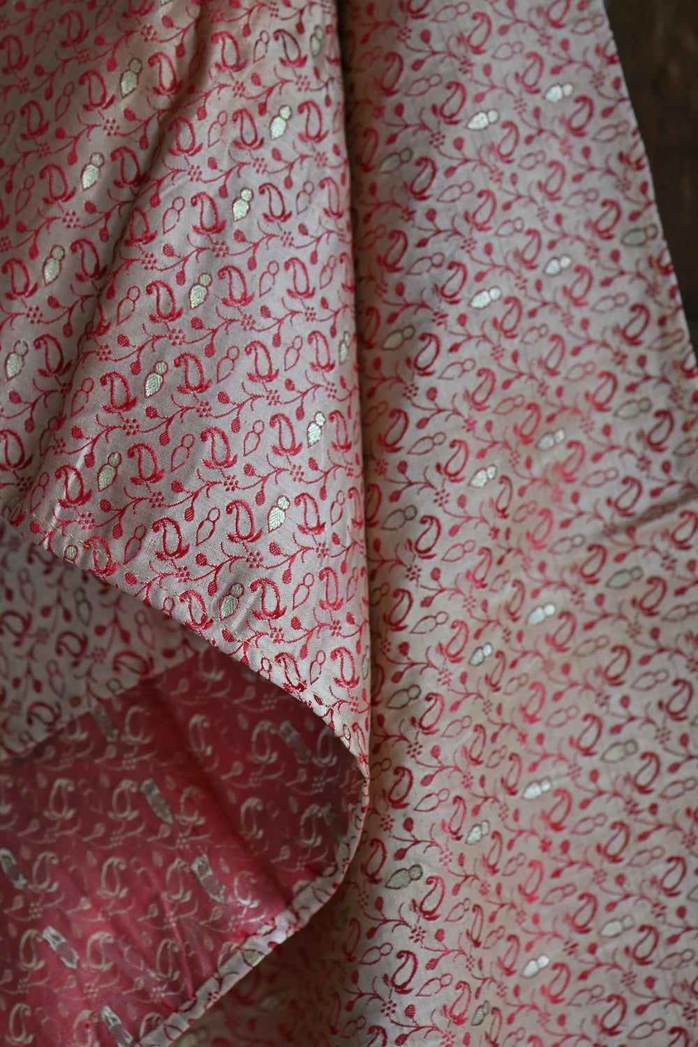 Ekaurr Chandni Scarf handcrafted lightweight fabric scarf in moonlight-inspired soft silver or white tones, artisan Indian textile accessory for everyday styling and gifting