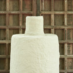 Ekaurr Barrel Paper Mache Vase handcrafted from recycled paper by rural women artisans in Rajasthan, sustainable barrel-shaped décor vase celebrating Indian heritage craft