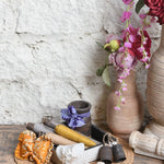 Ekaurr Crafted Treasures Gift Set curated artisan gift set of handcrafted home decor treasures in natural materials with complimentary greeting card, thoughtful sustainable gifting for home styling and meaningful occasions