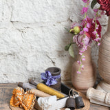 Ekaurr Crafted Treasures Gift Set curated artisan gift set of handcrafted home decor treasures in natural materials with complimentary greeting card, thoughtful sustainable gifting for home styling and meaningful occasions