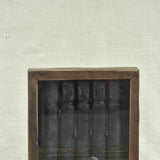 Ekaurr Framed Tribal Dolls Wall Decor handcrafted tribal doll figures mounted in a reclaimed wood frame available with three or five dolls, artisan folk art wall decor for living rooms and heritage-inspired home interiors