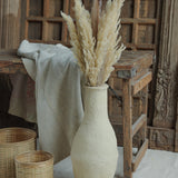 Ekaurr Paper Mache Eve Vase tall slim form handmade by rural women of Rajasthan using recycled paper traditional Indian sustainable home decor