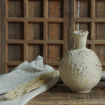 Ekaurr Paper Mache Vase with Mirror Work handmade by rural Rajasthan women using recycled paper traditional Indian mirror embellishment sustainable decor