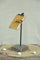 Ekaurr Rustic Clip Stand with reclaimed wood base, vintage iron clip on aged wood block for displaying photos notes or artwork in rustic home office and living spaces