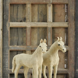 Ekaurr Rustic Stallions handcrafted jute horse sculpture with a strong upright stance and rustic earthy natural fibre finish, artisan animal figurine for home decor and gifting