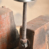 Close-up of weathered wood grain texture on Ekaurr Rustic Timber Charm Tea Light Holder
