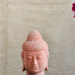 Ekaurr Serene Buddha handcrafted ceramic figurine with a calm meditative expression and natural earthy finish, artisan spiritual home decor sculpture for sacred or living spaces