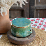 Ekaurr Serving Bowl with Lid and Spoon Holder handmade ceramic serving bowl with removable lid and integrated spoon rest in organic glaze, artisan kitchen essential for dining and functional table styling