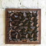 Ekaurr Shoe Mold Wall Art vintage cobbler shoe lasts mounted as decorative wall art, upcycled found object artisan wall accent for eclectic entryways living rooms and heritage-inspired home styling