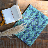 Ekaurr Silk Covered Handmade Paper Diary artisan journal with a luxurious silk fabric cover and handmade recycled paper pages, sustainable stationery gifting for writers journalers and conscious gifting occasions