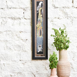 Ekaurr Spirit of the Dance wall art depicting a dynamic dancing figure in expressive movement and vibrant cultural tones, handcrafted home decor for living rooms and arts-inspired interior styling