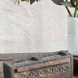 Ekaurr The Tribal Keepsake Storage Box handcrafted wooden storage box with tribal-inspired carved or painted surface detailing, artisan heritage keepsake box for jewellery trinkets and special gifting