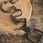 Ekaurr Vintage Camel Chain – Traditional Rajasthani Iron Camel Leg Restraint Antique Decorative Piece