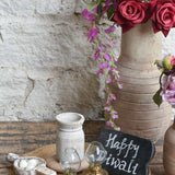 Ekaurr Vintage Glow Gather Gift Set curated artisan gift set of vintage-patina brass or reclaimed pieces paired with candle or tea light holders for gathering warmth and complimentary greeting card, nostalgic sustainable gifting for home ambience