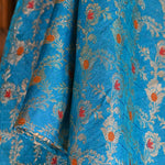 Ekaurr Skyshine Scarf handcrafted lightweight fabric scarf in sky-toned shimmering or printed textile, artisan Indian textile accessory for everyday styling and gifting